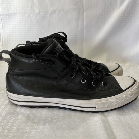 Converse Chuck Taylor Black All Star Street Lugged Mens 11.5 Sneakers Shoes - Picture 3 of 10